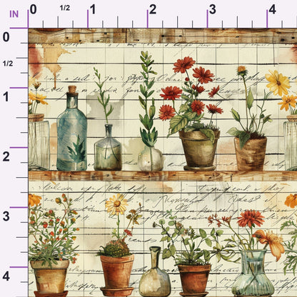 Homestead Ledger Pattern 7 Minky Fabric