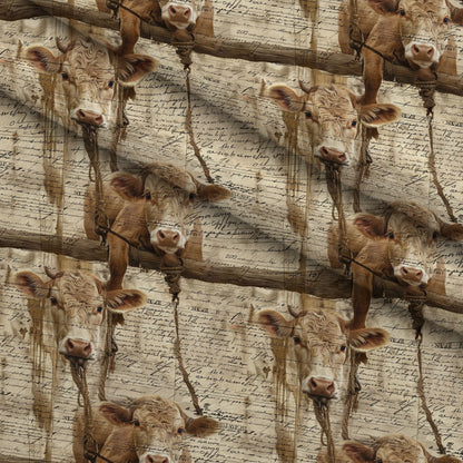Homestead Ledger Pattern 70 Minky Fabric