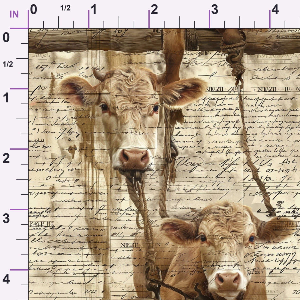 Homestead Ledger Pattern 70 Minky Fabric