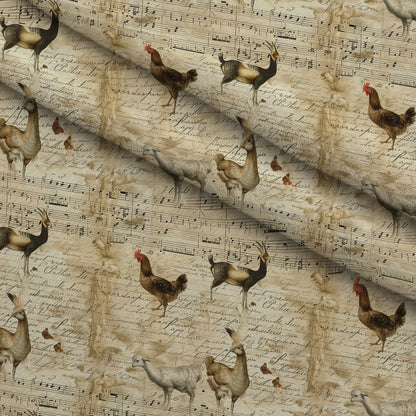 Homestead Ledger Pattern 72 Minky Fabric