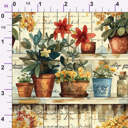 Homestead Ledger Pattern 8 Minky Fabric