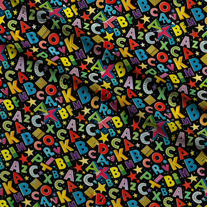Homework Doodles Pattern 15 Minky Fabric