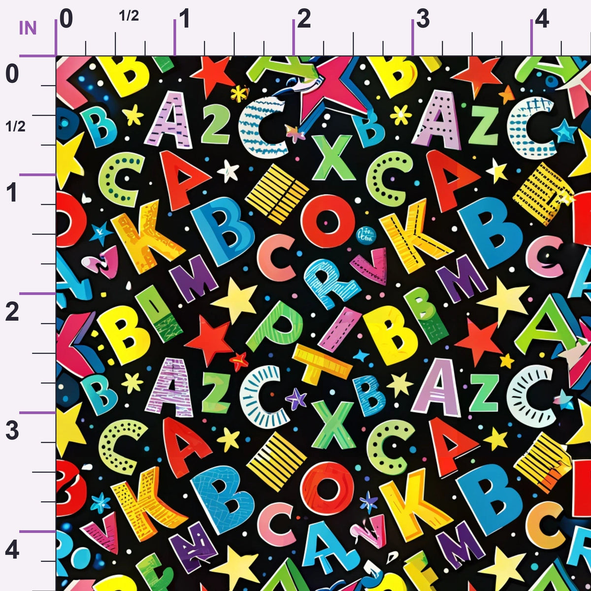Homework Doodles Pattern 15 Minky Fabric