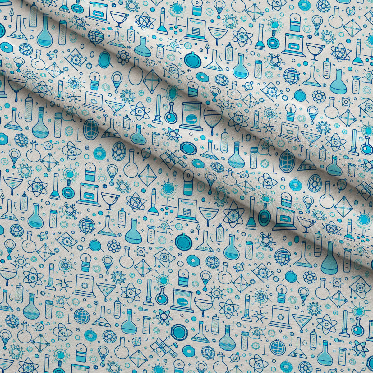Homework Doodles Pattern 21 Minky Fabric