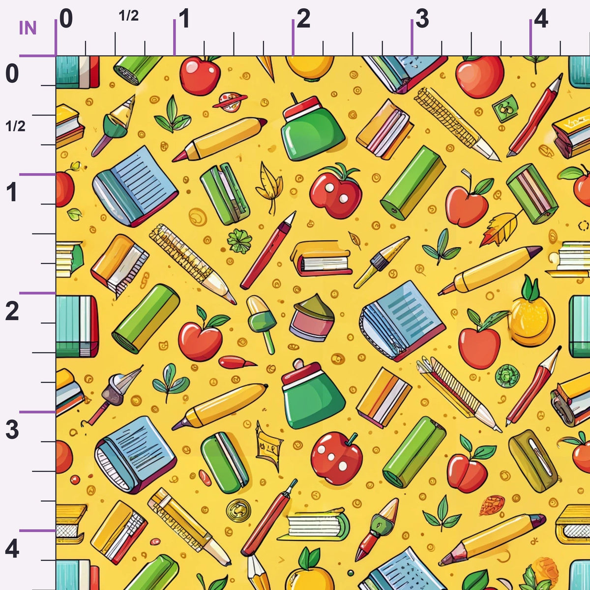 Homework Doodles Pattern 24 Minky Fabric