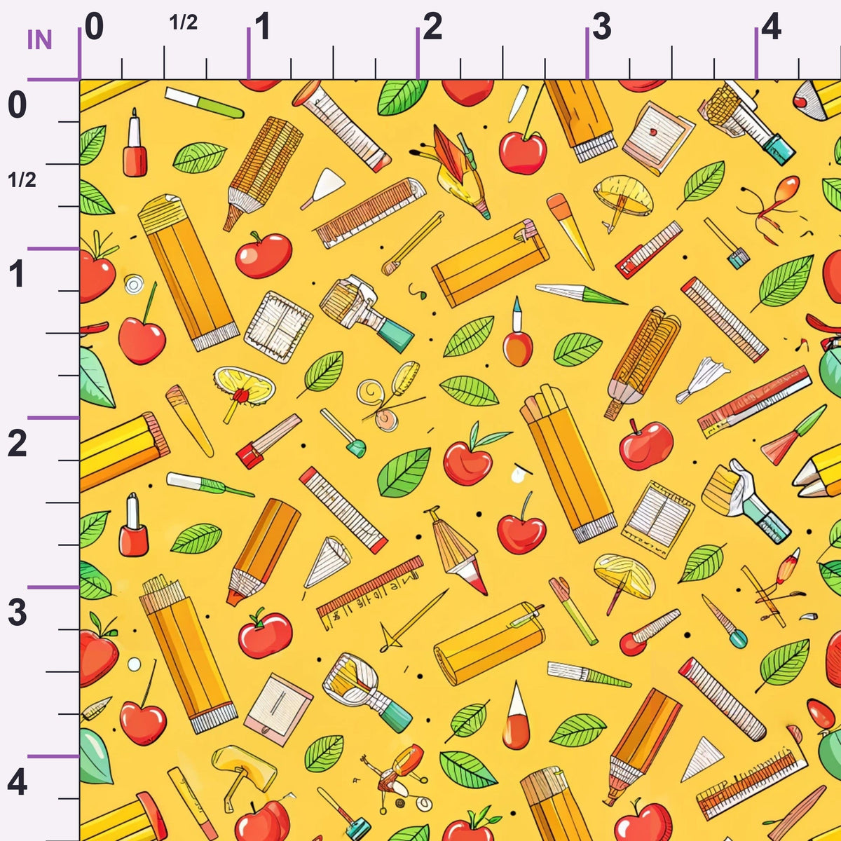 Homework Doodles Pattern 27 Minky Fabric
