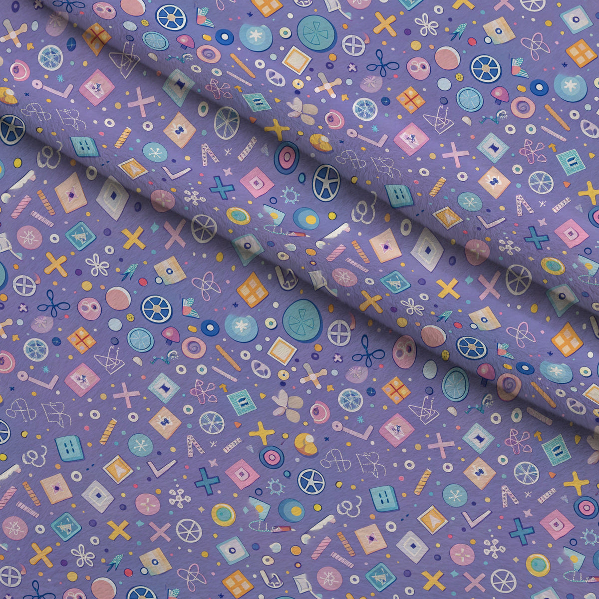 Homework Doodles Pattern 29 Minky Fabric
