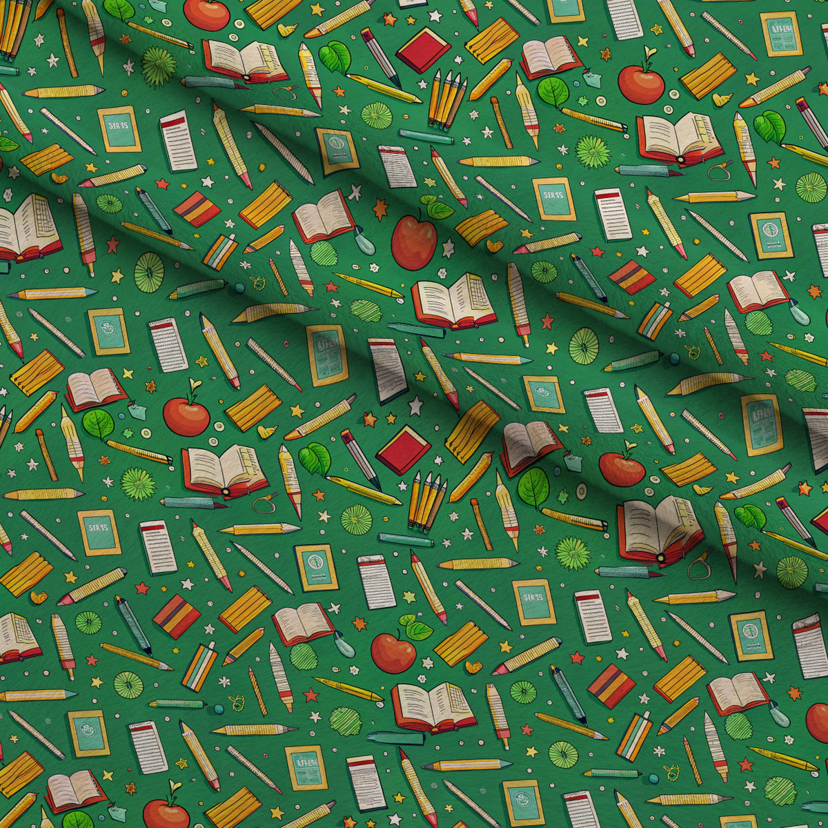 Homework Doodles Pattern 5 Minky Fabric