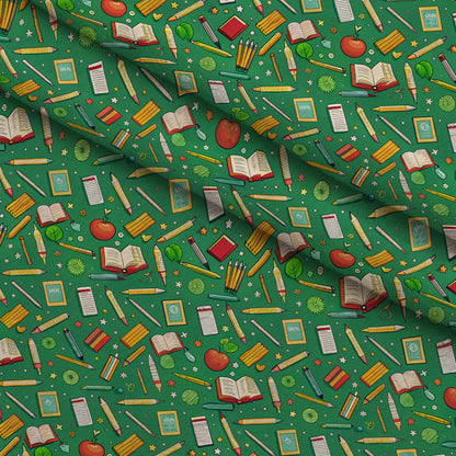 Homework Doodles Pattern 5 Minky Fabric
