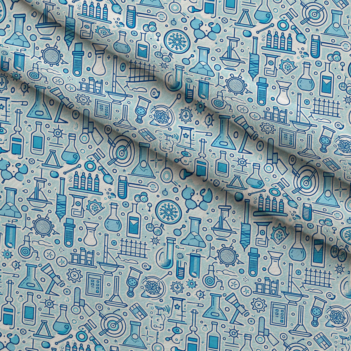 Homework Doodles Pattern 7 Minky Fabric