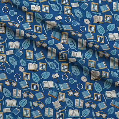 Homework Doodles Pattern 8 Minky Fabric