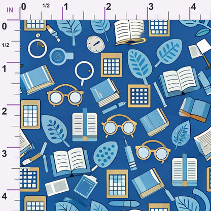 Homework Doodles Pattern 8 Minky Fabric