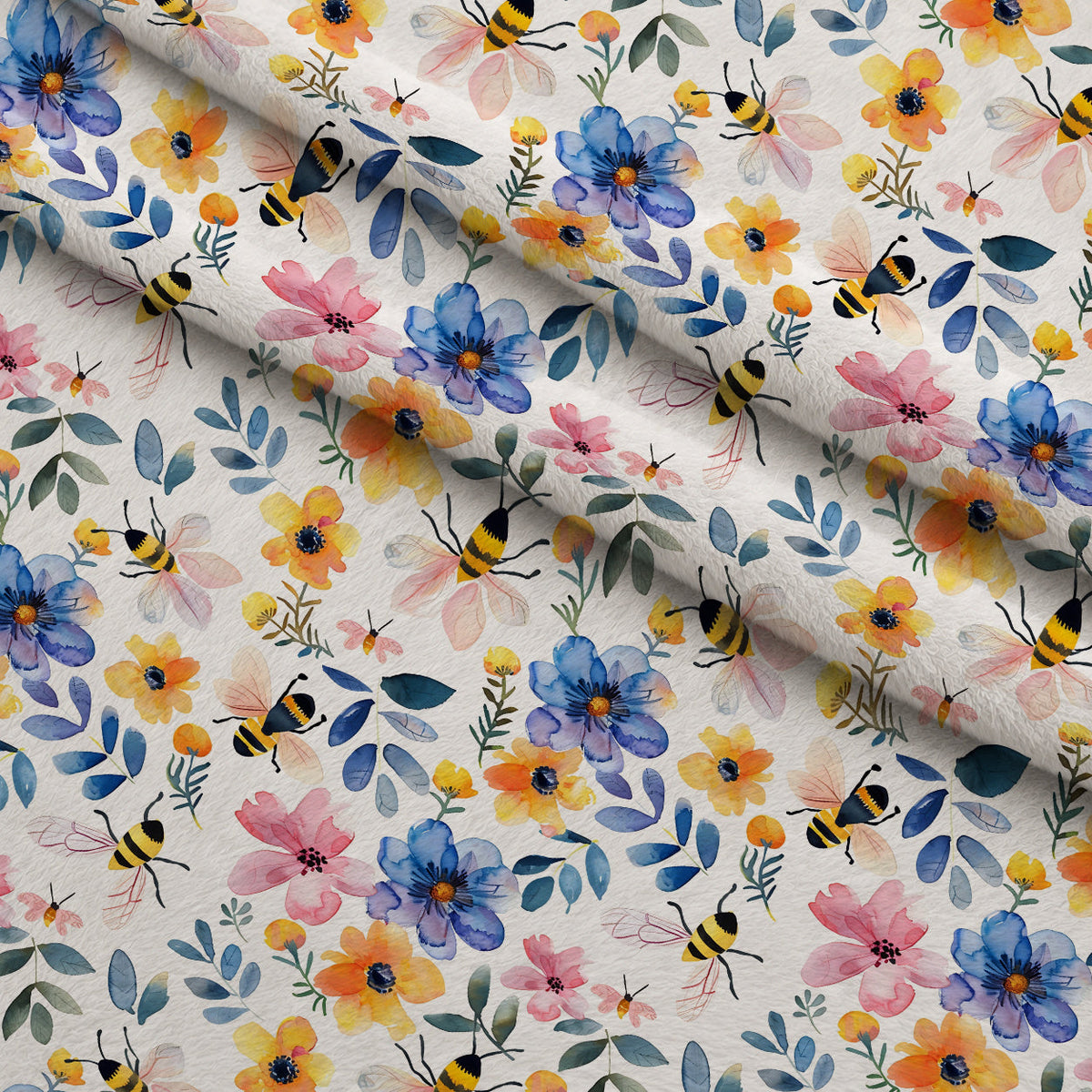 Honey Meadow Pattern 11 Minky Fabric