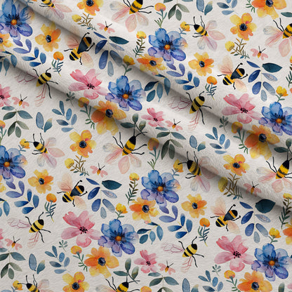 Honey Meadow Pattern 11 Minky Fabric