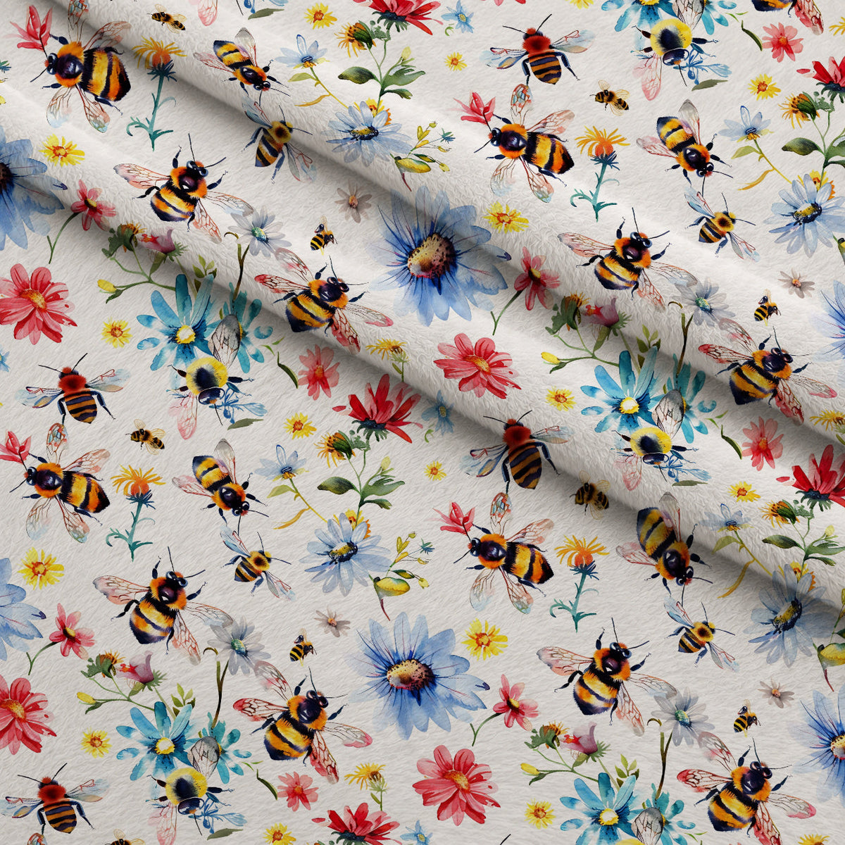 Honey Meadow Pattern 13 Minky Fabric