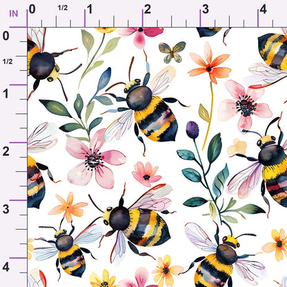 Honey Meadow Pattern 14 Minky Fabric