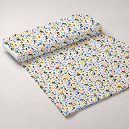 Honey Meadow Pattern 15 Minky Fabric