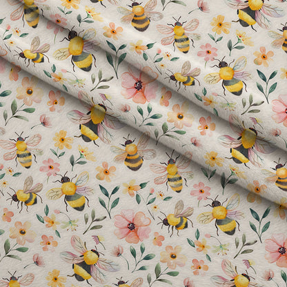 Honey Meadow Pattern 16 Minky Fabric