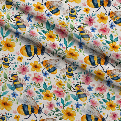 Honey Meadow Pattern 9 Minky Fabric