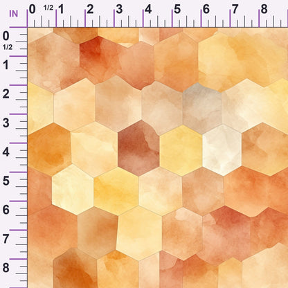 Honey Pebbles Pattern 6 Minky Fabric