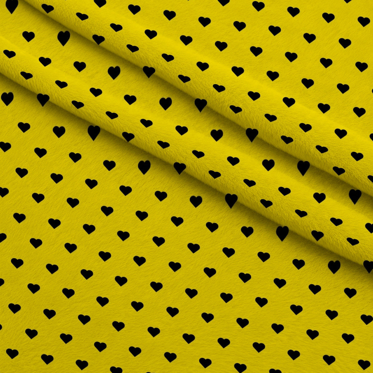 Honeybee Hearts Pattern 13 Minky Fabric