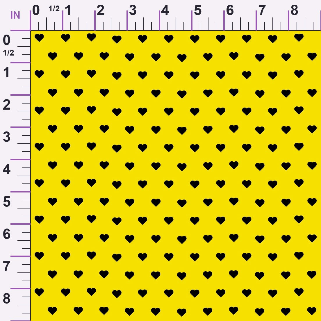Honeybee Hearts Pattern 13 Minky Fabric
