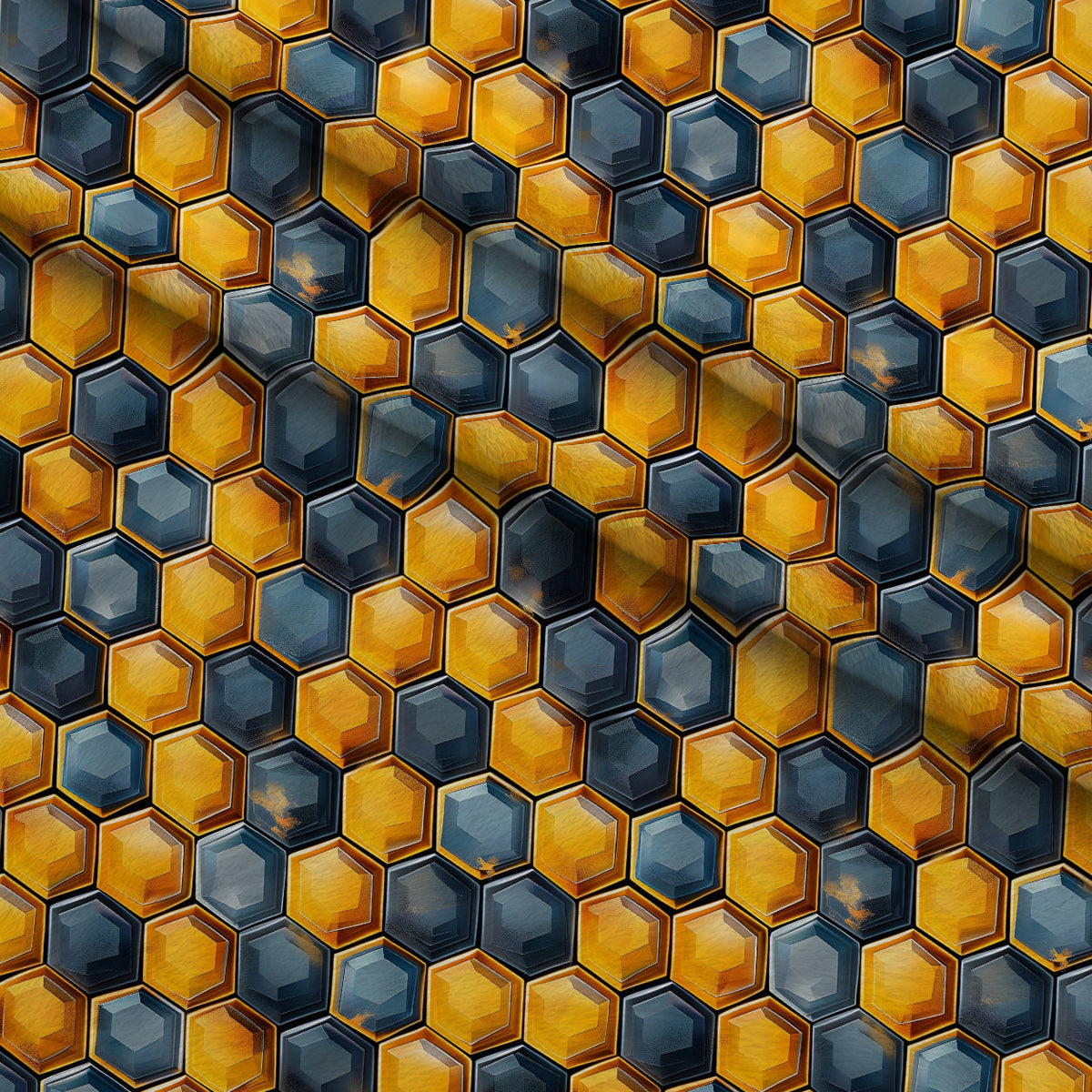 Honeycomb Blooms Pattern 11 Minky Fabric
