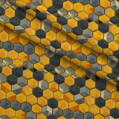 Honeycomb Blooms Pattern 12 Minky Fabric