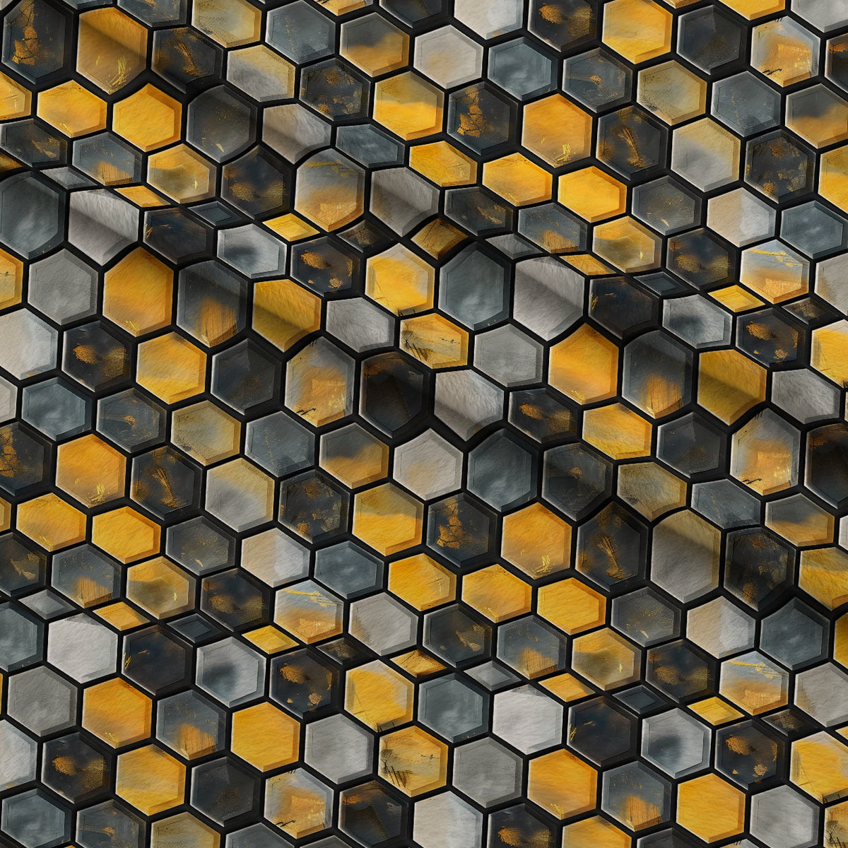 Honeycomb Blooms Pattern 13 Minky Fabric