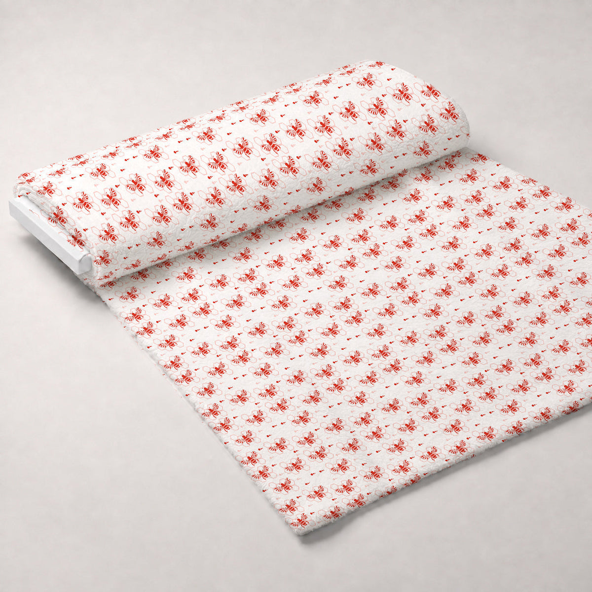 Honeycomb Buzz Pattern 1 Minky Fabric