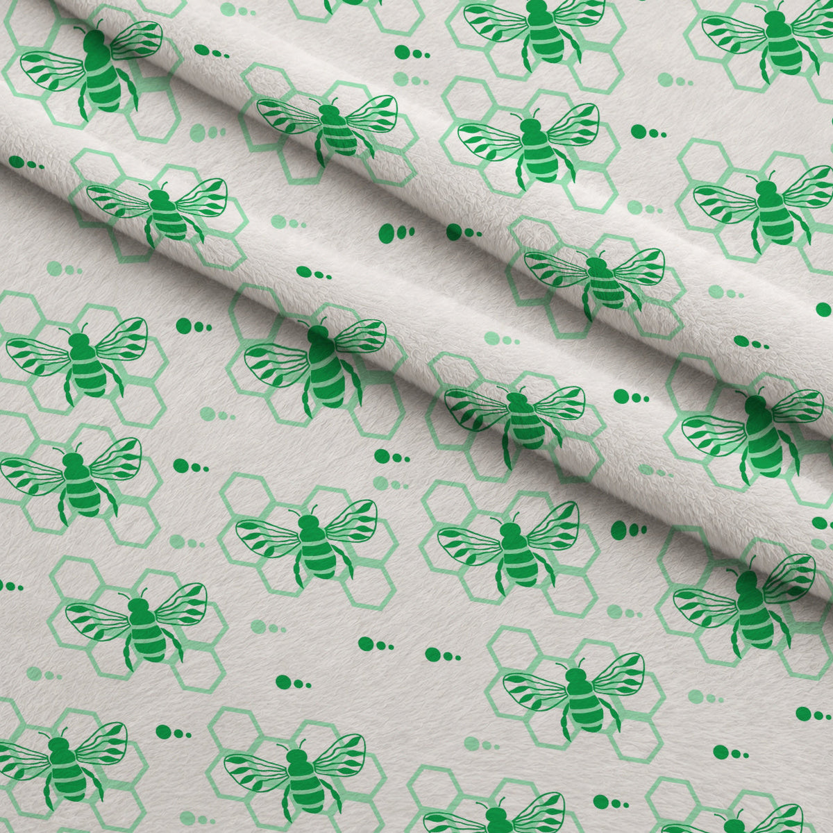 Honeycomb Buzz Pattern 11 Minky Fabric