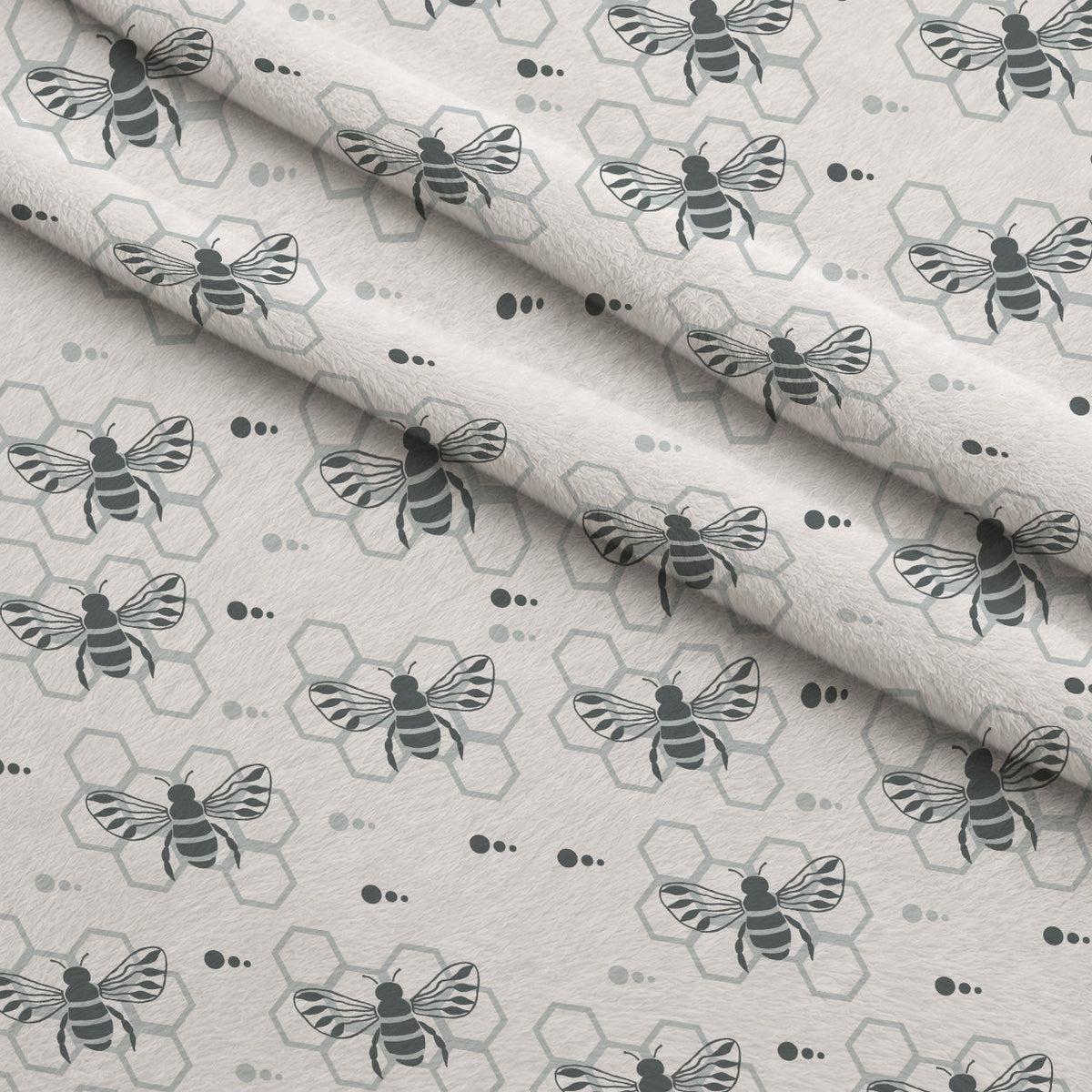 Honeycomb Buzz Pattern 19 Minky Fabric