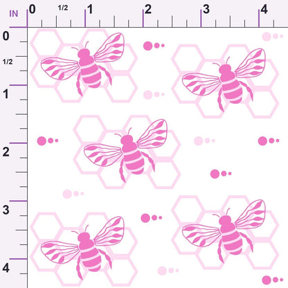 Honeycomb Buzz Pattern 3 Minky Fabric