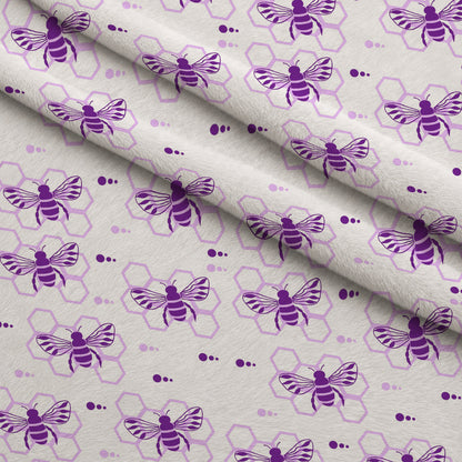 Honeycomb Buzz Pattern 5 Minky Fabric