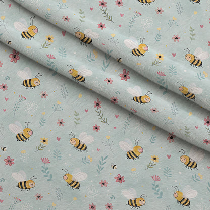 Honeycomb Harvest Pattern 10 Minky Fabric
