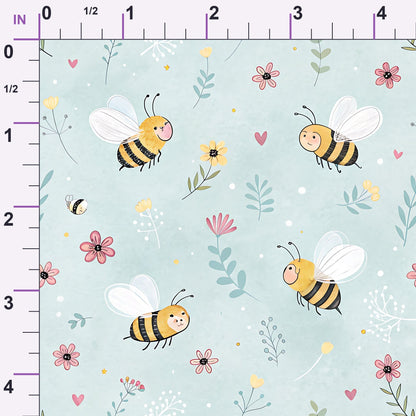 Honeycomb Harvest Pattern 10 Minky Fabric