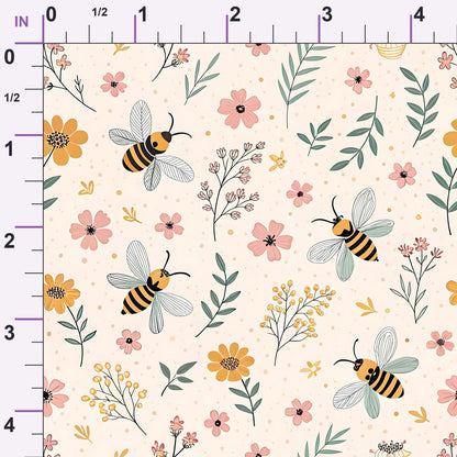 Honeycomb Harvest Pattern 13 Minky Fabric
