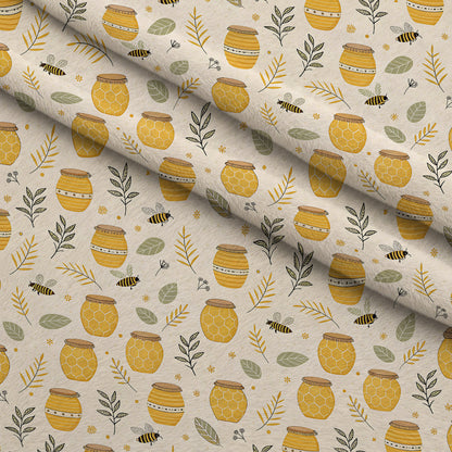 Honeycomb Harvest Pattern 19 Minky Fabric