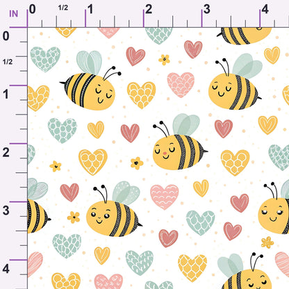Honeycomb Harvest Pattern 2 Minky Fabric