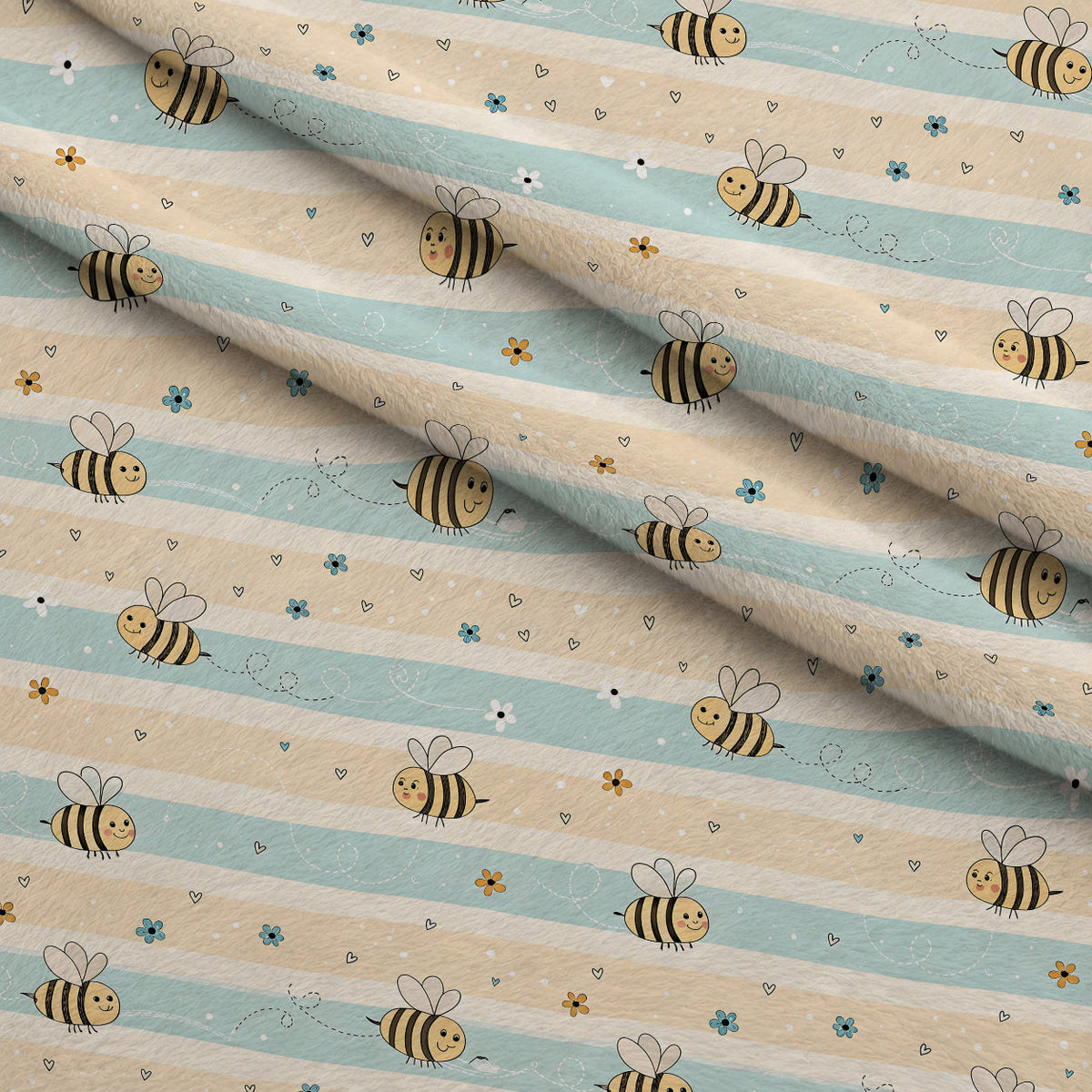 Honeycomb Harvest Pattern 6 Minky Fabric