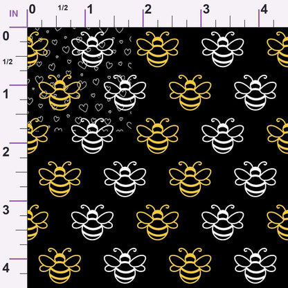 Honeycomb Hive Pattern 2 Minky Fabric