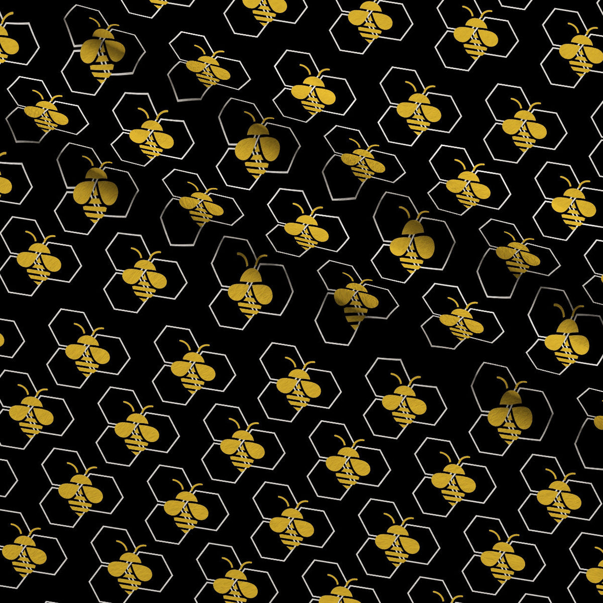 Honeycomb Hive Pattern 3 Minky Fabric