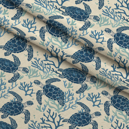 Honu Tides Pattern 2 Minky Fabric