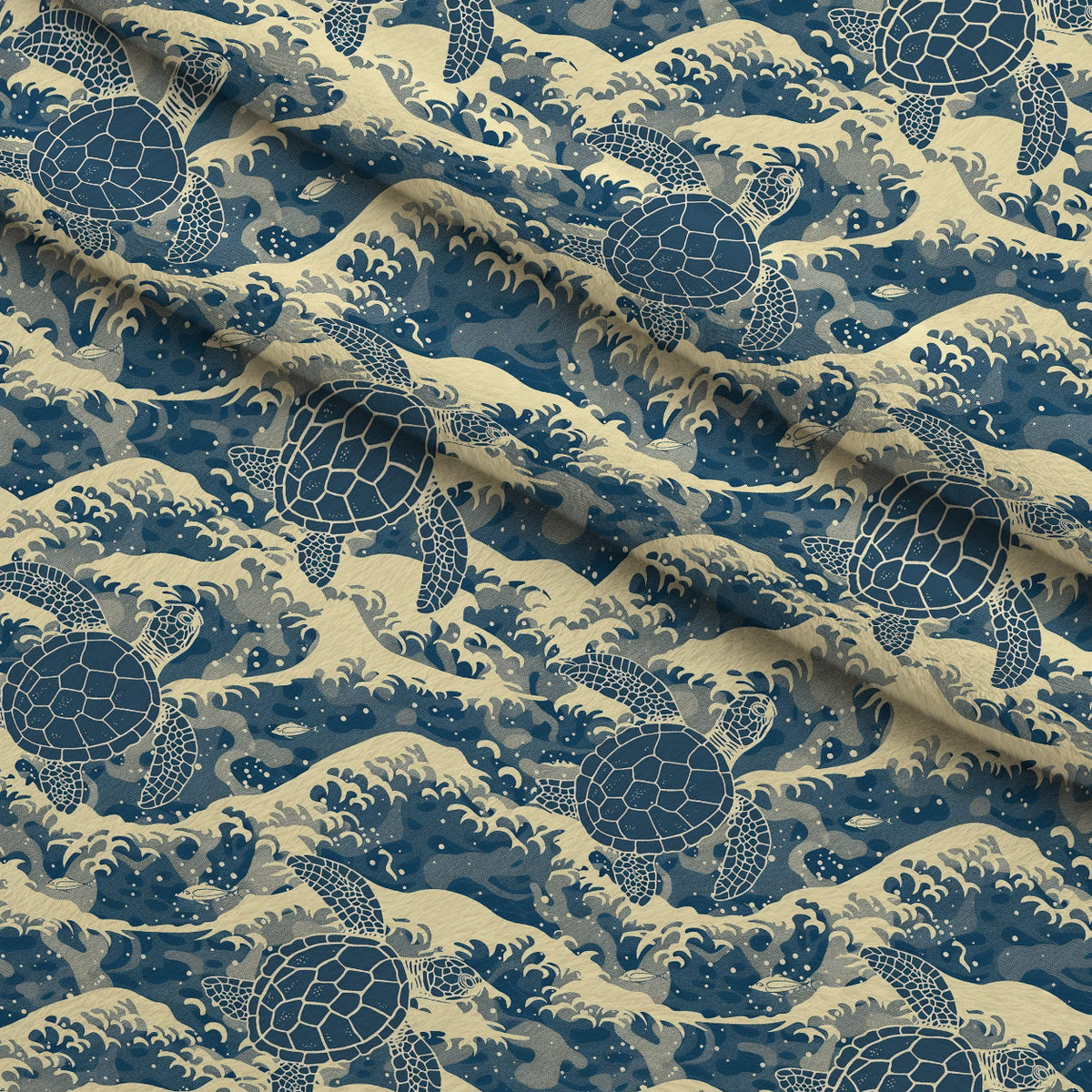 Honu Tides Pattern 5 Minky Fabric
