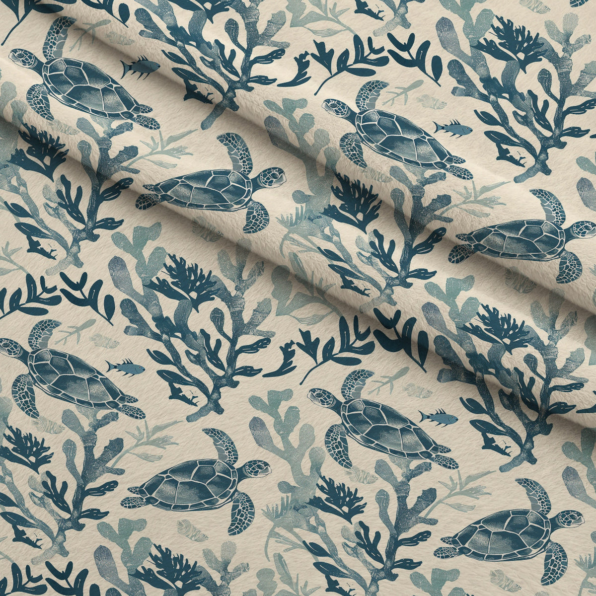 Honu Tides Pattern 6 Minky Fabric