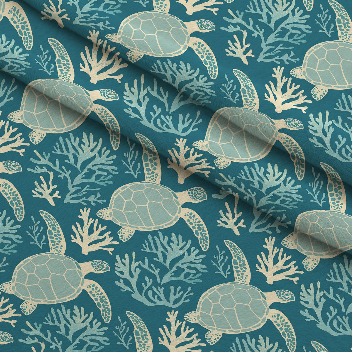 Honu Tides Pattern 7 Minky Fabric