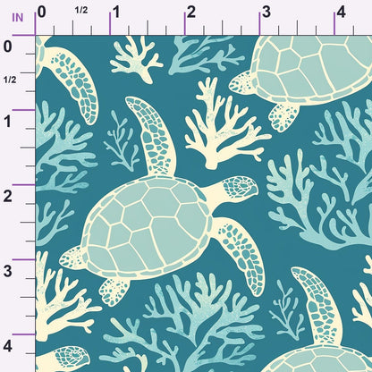 Honu Tides Pattern 7 Minky Fabric