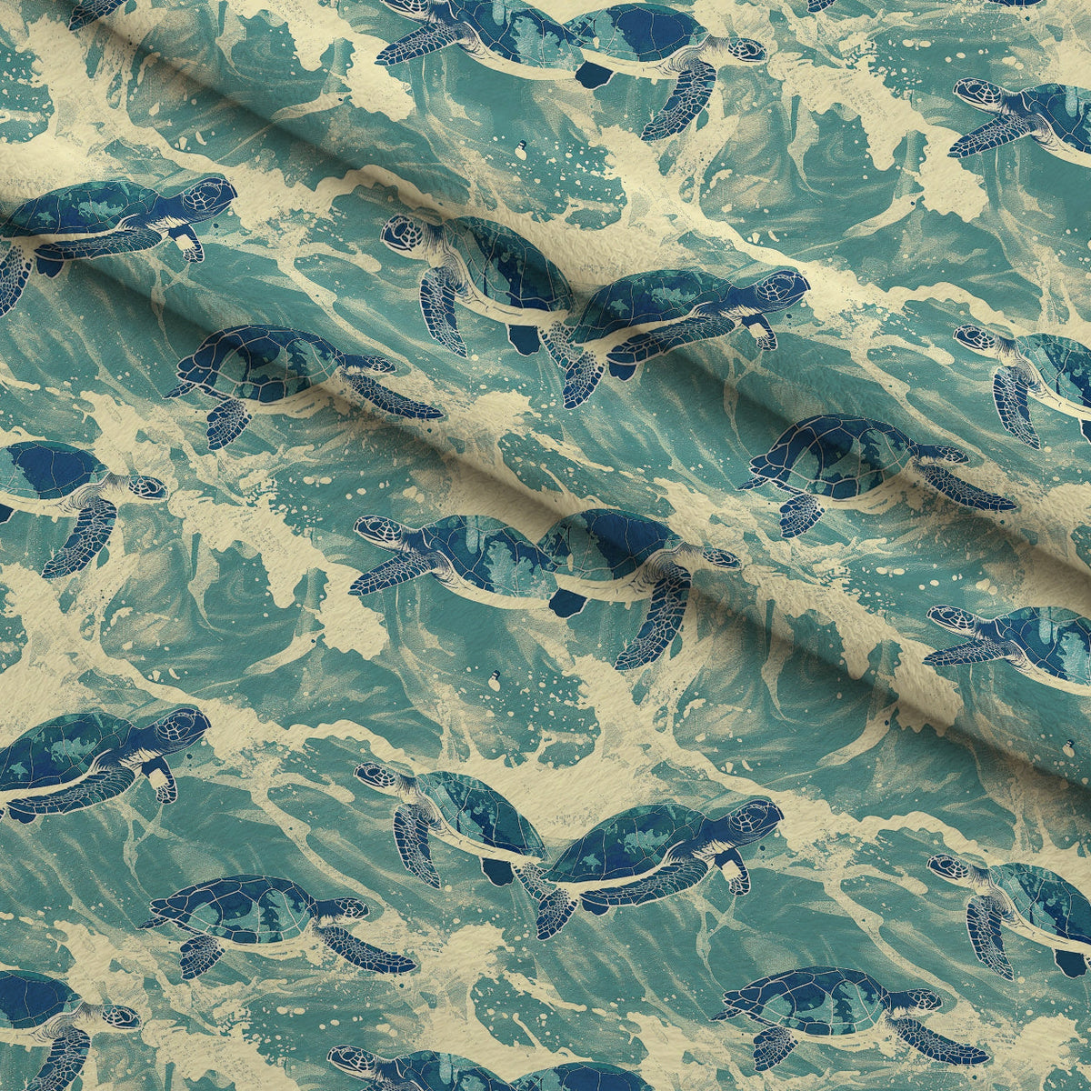 Honu Tides Pattern 8 Minky Fabric