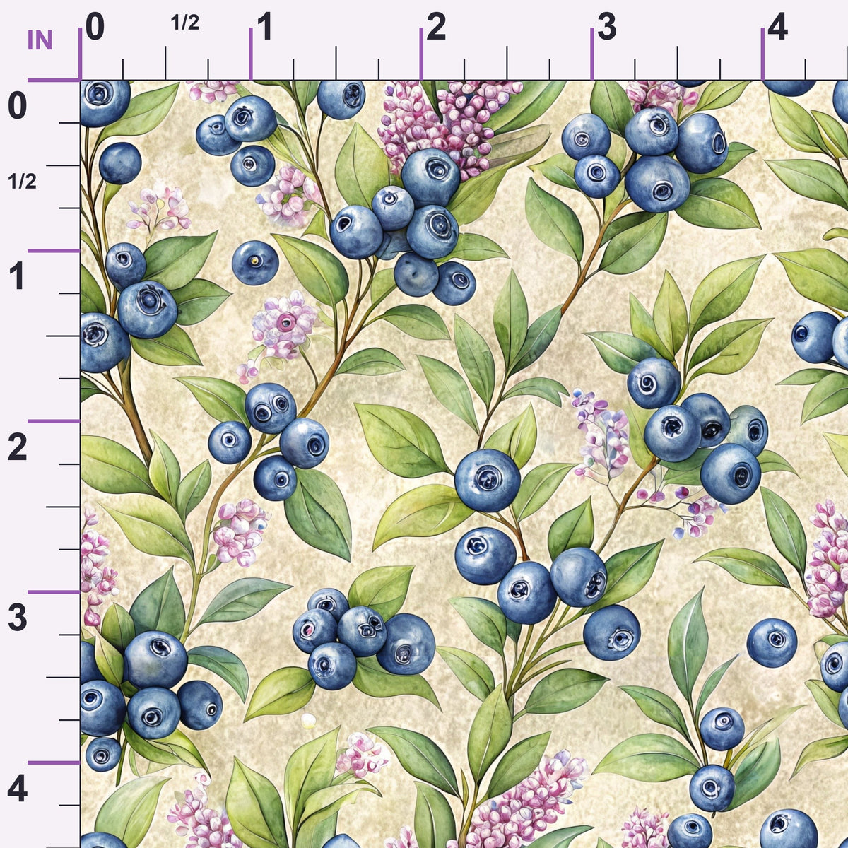 Huckleberry Harvest Pattern 11 Minky Fabric
