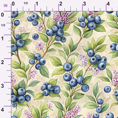 Huckleberry Harvest Pattern 11 Minky Fabric